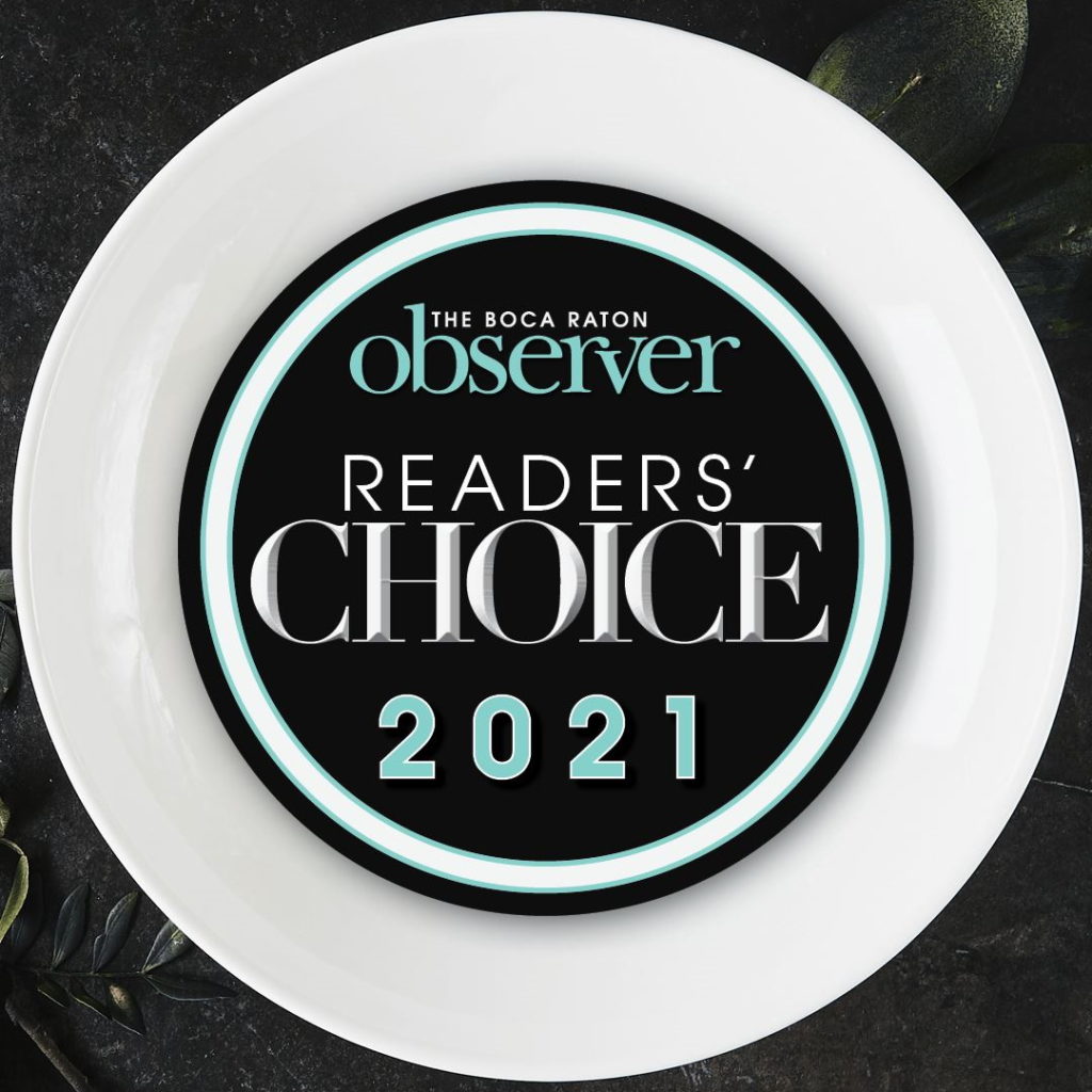 2021 Boca Raton Observer Readers Choice Awards