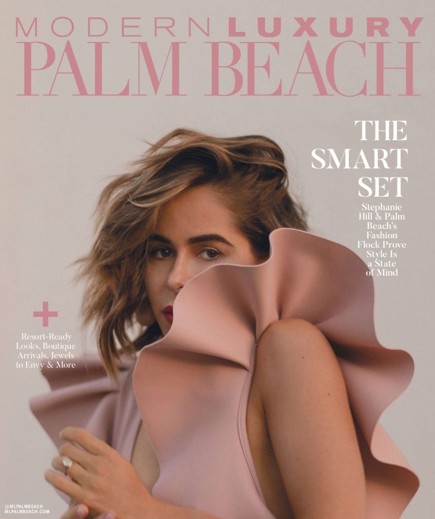 Modern Luxury Palm Beach Magazine Cover