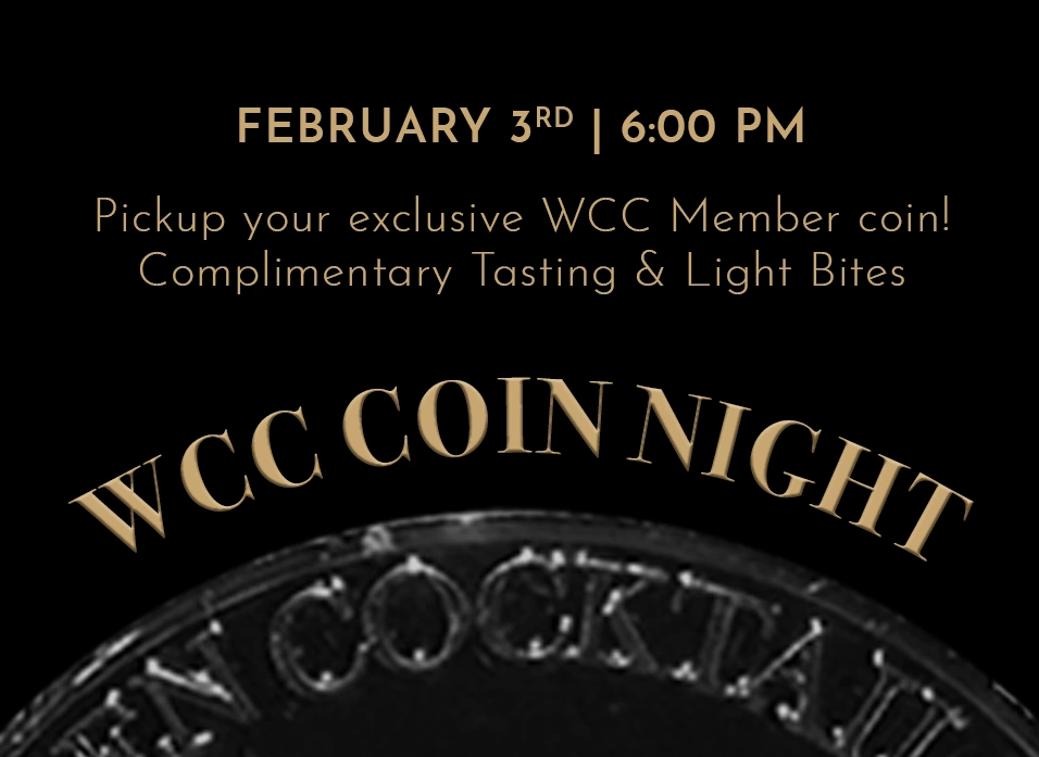 WCC Coin Night on February 3rd, 2025 at Warren Delray