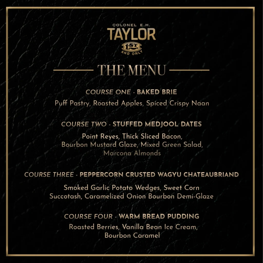 Delray Colonel Taler Dinner Menu 2025.01.21