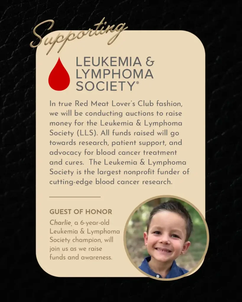 2025.02.24 Red Meat Lovers' Warren Takeover Event benefiting Leukemia & Lymphoma Society